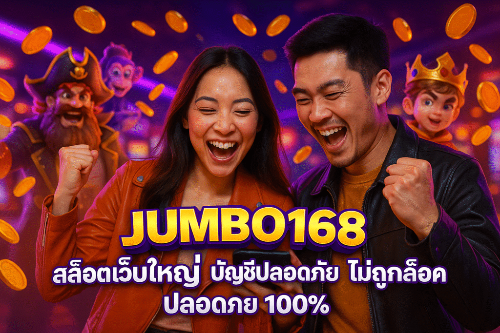 JUMBO168 สล็อตเว็บใหญ่ บัญชีปลอดภัย ไม่ถูกล็อค ปลอดภัย 100%