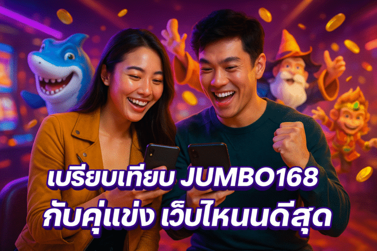 เปรียบเทียบ JUMBO168 กับคู่แข่ง เว็บไหนดีสุด