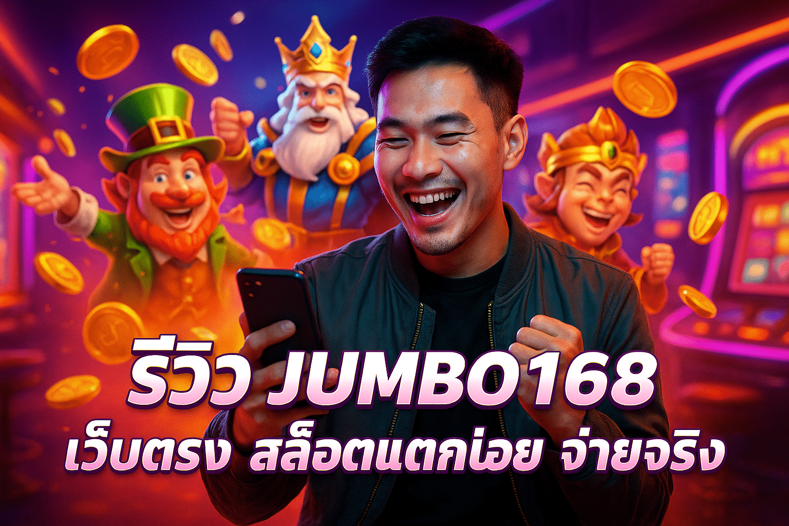 รีวิว JUMBO168 เว็บตรง สล็อตแตกบ่อย จ่ายจริง