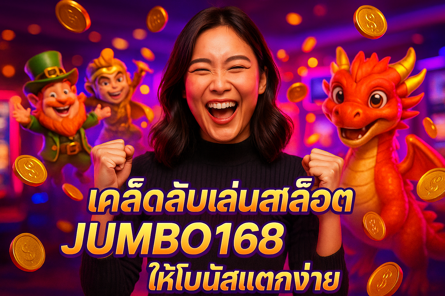 เคล็ดลับเล่นสล็อต JUMBO168 ให้โบนัสแตกง่าย